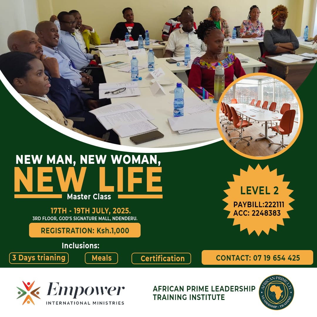 New Man, New Woman, New Life Masterclass